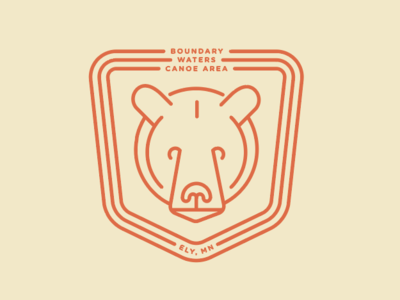 Bear bear design illustration minnesota north tshirt tshirts typography