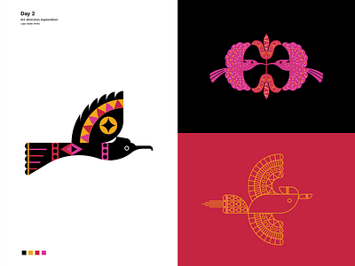 Day 2 (Folk) folk graphic design hoop logo pharonic traditional