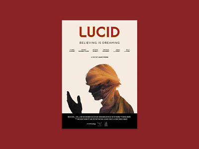 Lucid creative design creative direction film poster film poster design illustration lucid lucid dreaming movie movie art movie poster movie posters