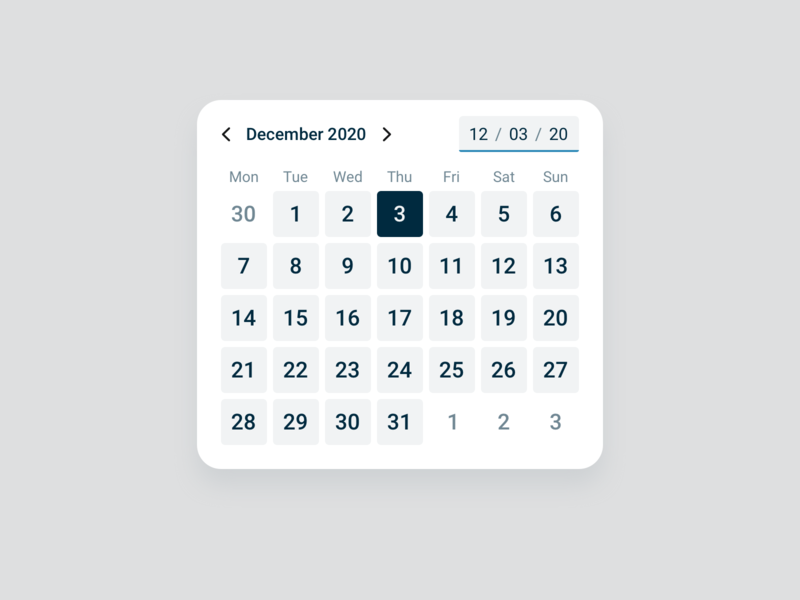 Daily ui 080 - Date picker 080 daily ui date picker