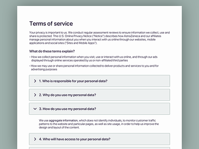 Daily ui 089 - Terms of service 089 daily ui privacy policy terms of service