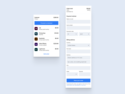 Daily ui 102 - Checkout remix 102 cart check out checkout credit card daily ui mobile order