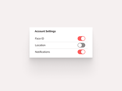 Daily ui 115 - On/off switch remix