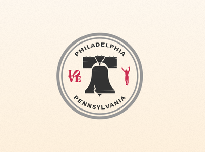 Weekly warmup - Passport stamp liberty bell love park passport stamp pennsylvania philadelphia rocky