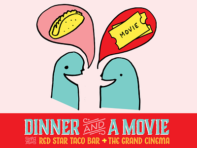 dinner & a movie movies tacos