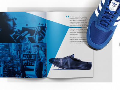 Adidas VIP Book Design adidas book design footwear graphic layout print