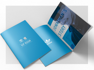 Adidas VIP Book Design - Cover details