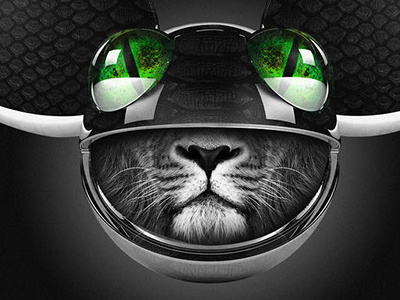 Deadmau5 Chimaera Cover Art chimaera deadmau5 design edm electronic house illustration mau5trap music splice