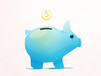 Piggy Bank Saver bank coin connect dollar gold kiddy money pig piggy piggy bank saver saving