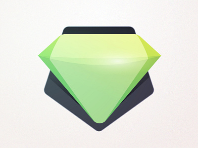 A Gem for You award badge crystal game gamification gem green points reward shine shiny win