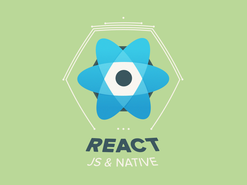 React Meetup animation atom badge badge design code developers event logo motion promo react workshop