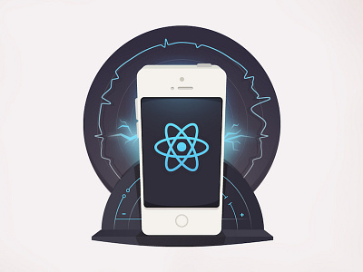React Native Badge badge circuit course current electric iphone lightning phone react sparks tutorial zap