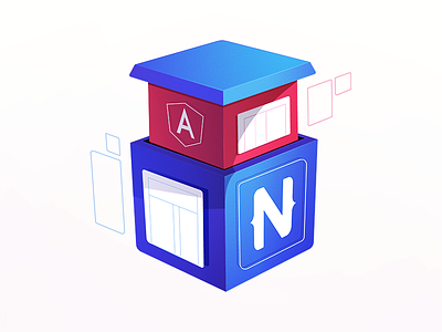 Boxes on Boxes on Boxes angular badge box boxes code coding course education mobile nativescript programming tech