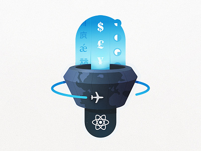 React Goes International airplane app coding countries course currency globe international languages react time zone travel