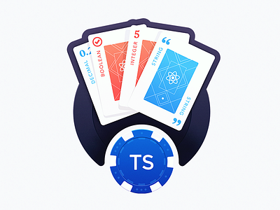 A Full Deck of React cards categories coding course gamble game playing playing card poker poker chip react types