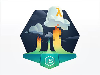 The Data Clouds are Rolling In atmosphere aws badge cloud cloud computing cloud hosting code coding course data developers education javascript lambda node programming server sky tech upload
