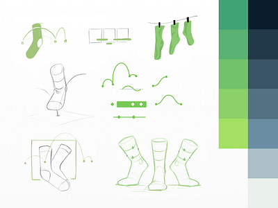 Greensock Sketches animation bezier clothesline drafts feet foot greensock process sketches socks timeline wip