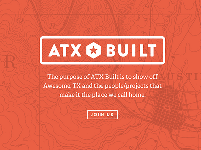 ATX Built: Live austin brand identity logo mark