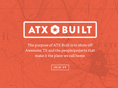 ATX Built: Live austin brand identity logo mark