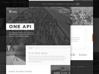 One API To Rule Them All apps connected dark fitness fnsz funsize marketing responsive social web website