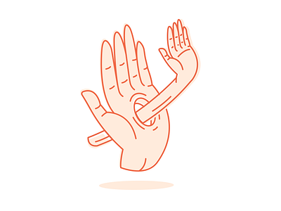 "High five bruh" awesome design drawing hands high five illustration steeze vector