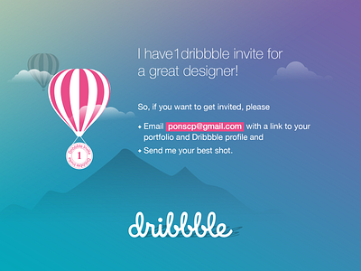 Dribbble Invite