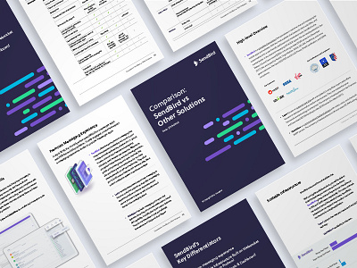 SendBird Presentation Template design document powerpoint presentation sendbird template