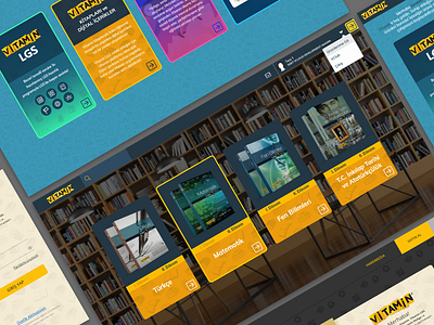 Digital dashboard of school books book dashboard online education