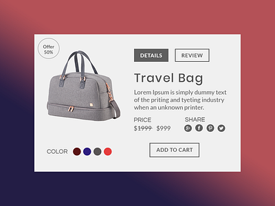 Product Details Page