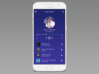 Music App UI