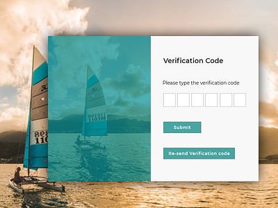 Verification Code Page