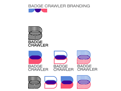 PEAKUP Badge Crawler branding design icon illustration logo vector