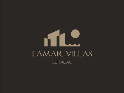 Lamar Villas - Logo. apartments curacao holiday home logo luxury penthouse rental villa