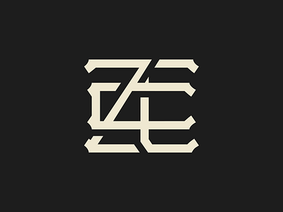 Zero Chill Club - Logotype. amsterdam branding clothing illustrator lettermark logomark logotype monogram typography zcc zerochillclub