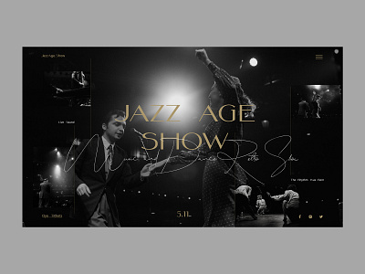 Jazz Age Show web page