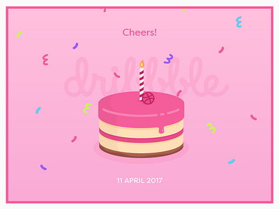 The cake is a lie 🎂 birthday cake debut extra illustration rebound