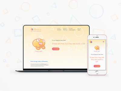 Niyama | Website Design & Development capstone design development happiness mockup responsive website