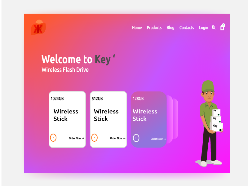 Wireless pen drive by Karthikeyan kannappan on Dribbble