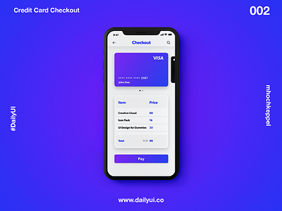 #DailyUI challenge – Sign Up Screen (002) 002 app dailyui design ui