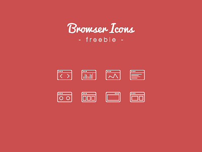 Browser Icons Freebie 2px browser free freebie icon mini outline path psd stroke vector