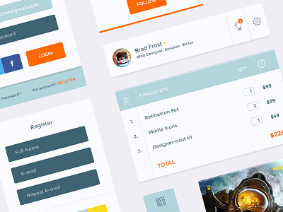 Designer-naut UI KIT Free