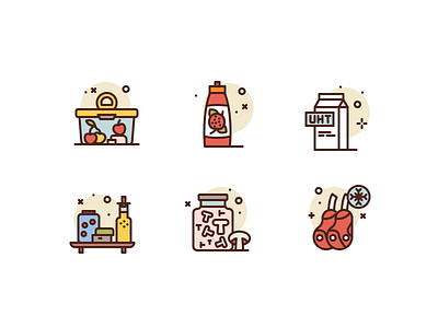 Food Preservation Icons food icons premium preserve