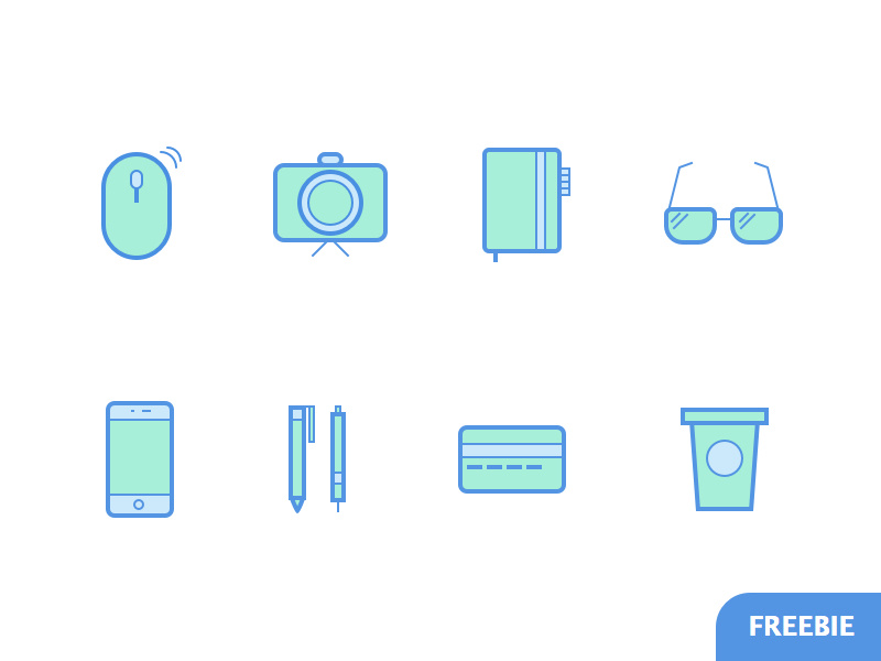 Designer's Essentials Free Icons freebie sketch free outline filled colored goodie designer gear essentials