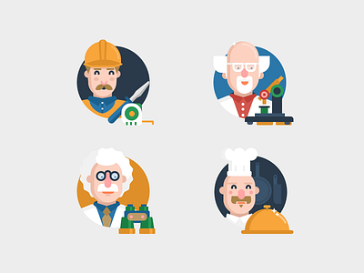 Characters Illustrations