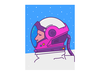 014. Space astronaut cosmonaut cosmos helmet interstellar space stars