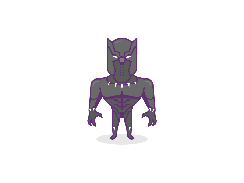 Black Panther illustration comics marvel avengers character superhero