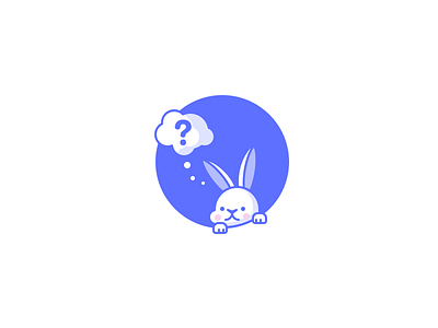 Secret Perks bunny character cloud icons illustration rabbit secret unknown
