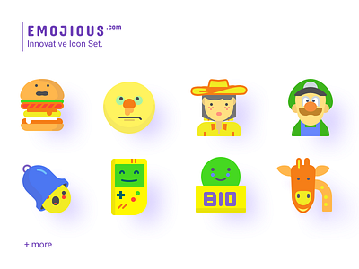 Emojious Icons 1 flat freebie icon icons illustration premium