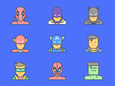 Emojious Superheroes