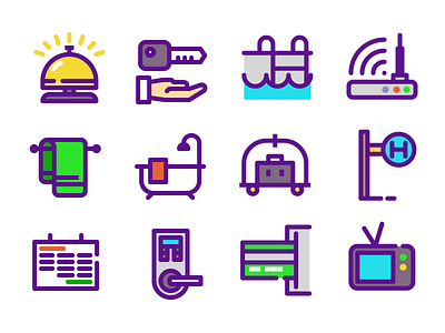 Hotel Icons